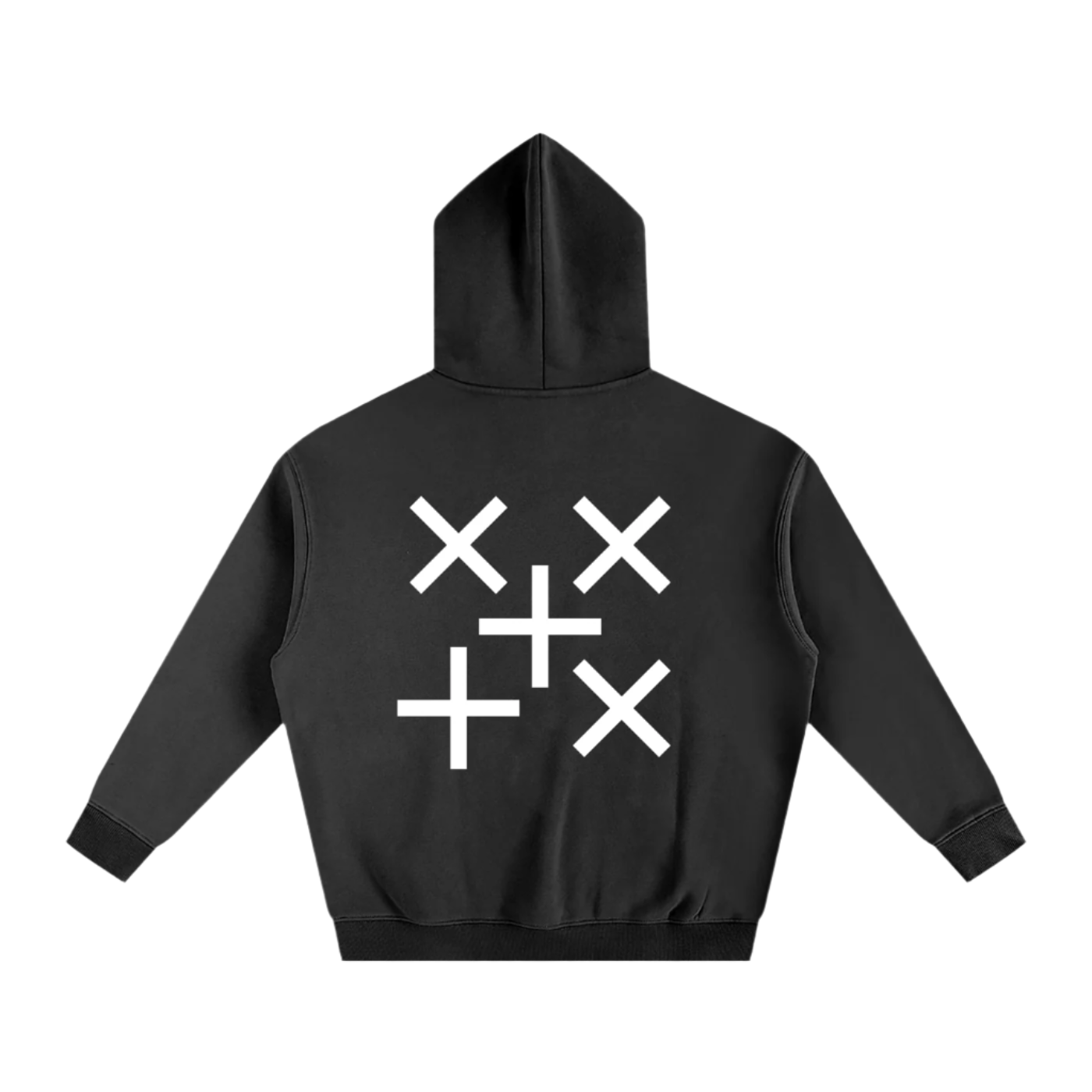 EXTC 3PLUS COLLEGE HOODIE BLACK